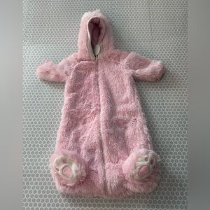 Dream Play Imagine Pink Bunny Sack 
Soft One Piece with Hood Easter

Size 0-6 M